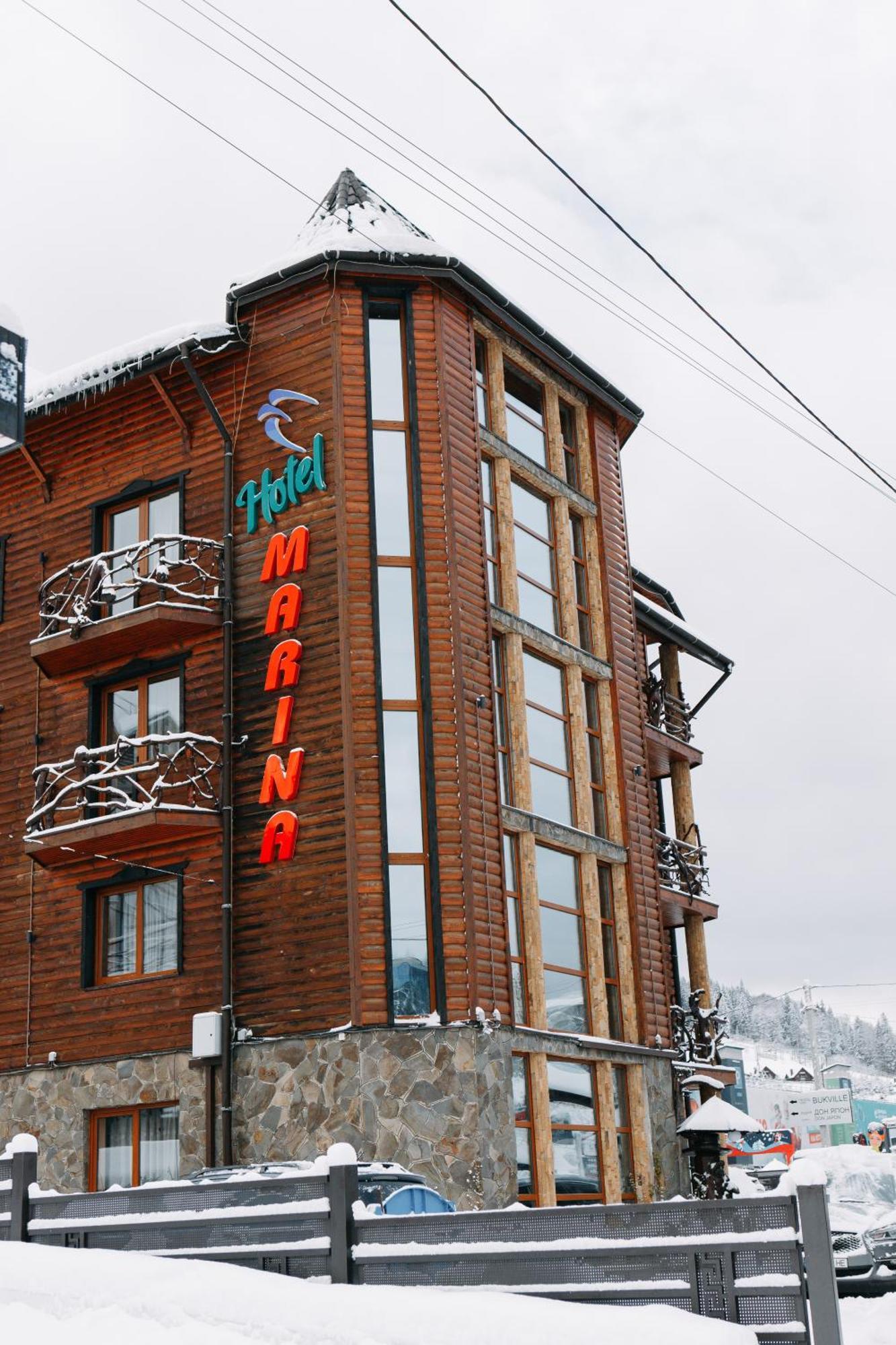 Марина Hotell Bukovel Eksteriør bilde