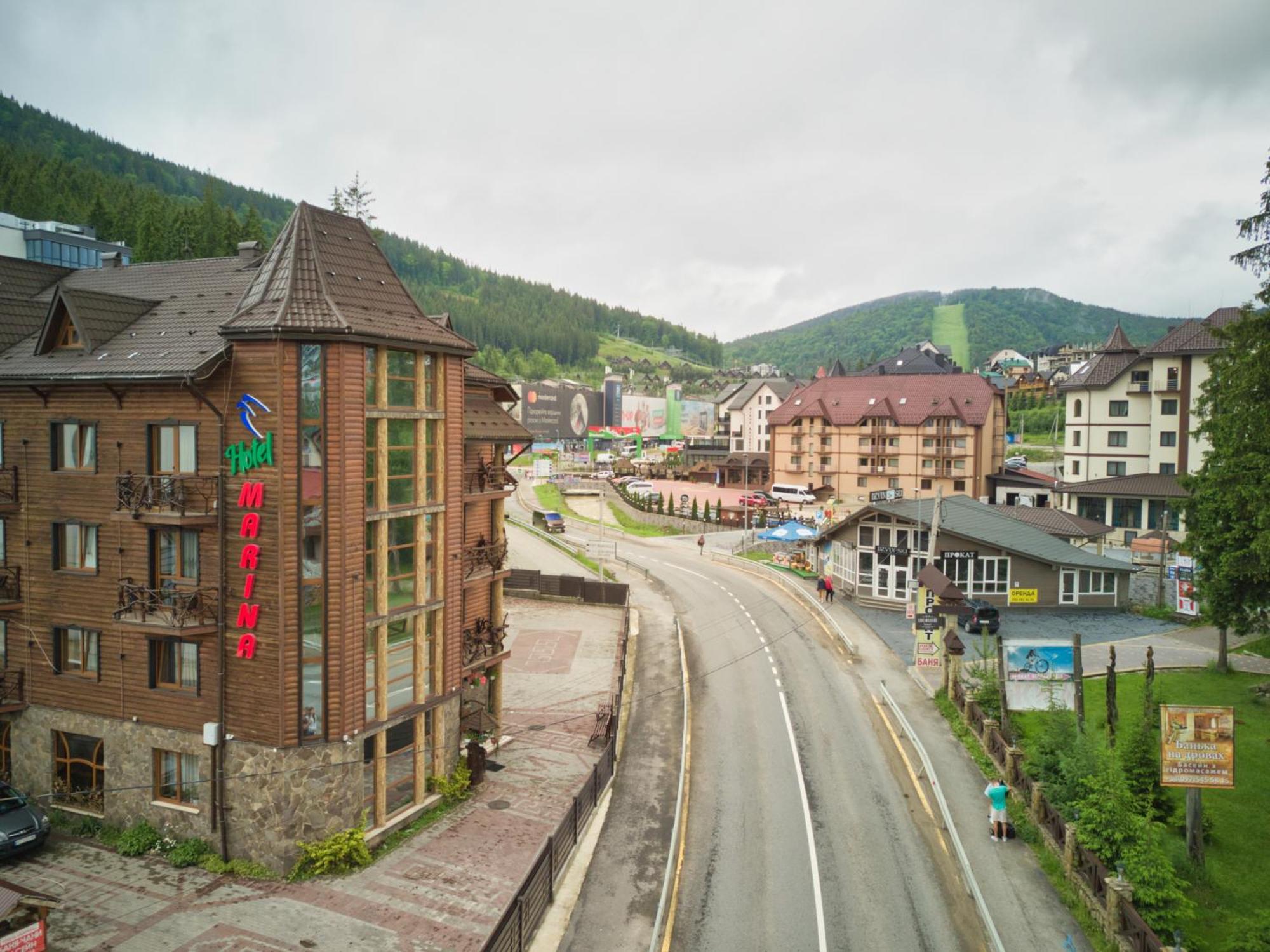 Марина Hotell Bukovel Eksteriør bilde