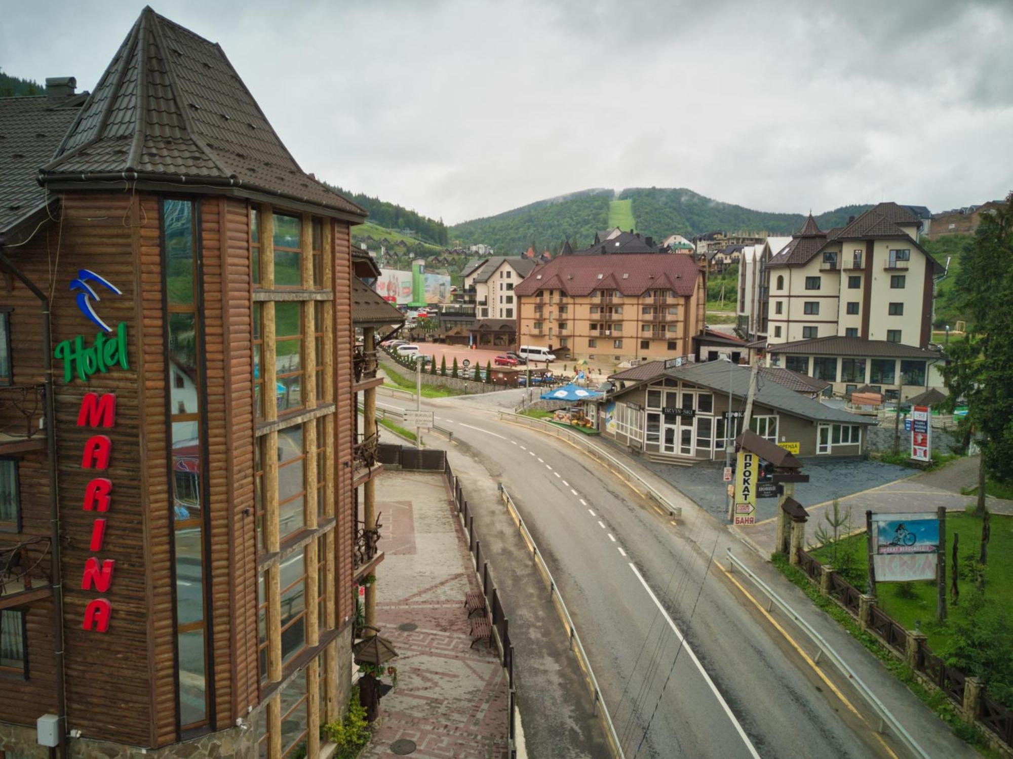 Марина Hotell Bukovel Eksteriør bilde
